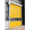 Pintu PVC Zipper Berkelajuan Tinggi untuk Bengkel Cendawan